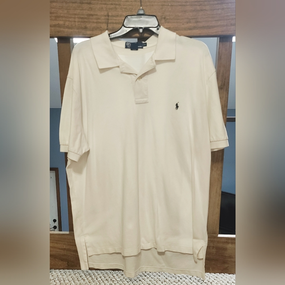 Polo Mens White Shirt Sz XL - Long